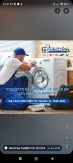 Conserto de máquina de lavar e seca